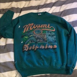 Vintage Miami Dolphins Crew neck